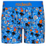 RodeoH 6 inch boxer in Bony Bunch skull print, front view