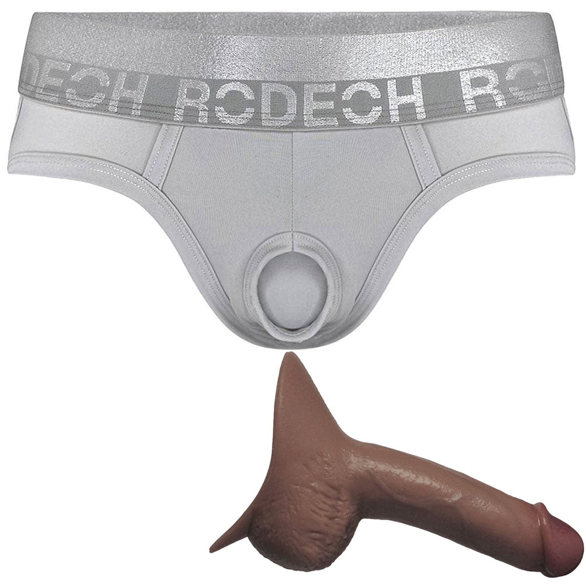 Silver STP Sport Jock with SoReal Moby STP in Mocha