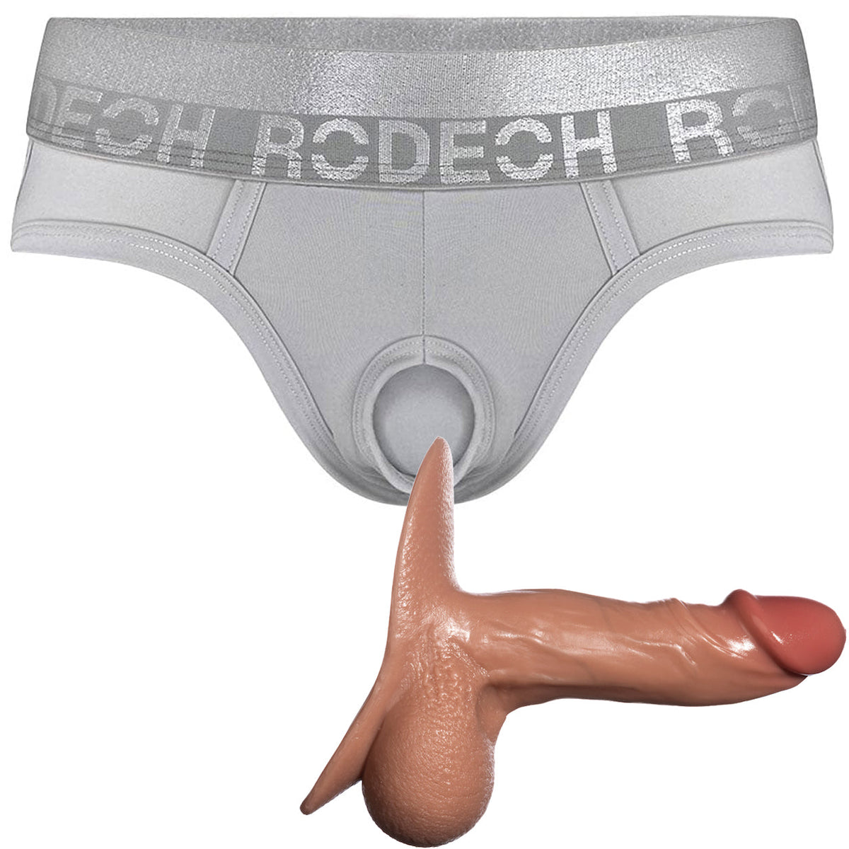 Silver STP Sport Jock with SoReal Ultimate STP in Caramel