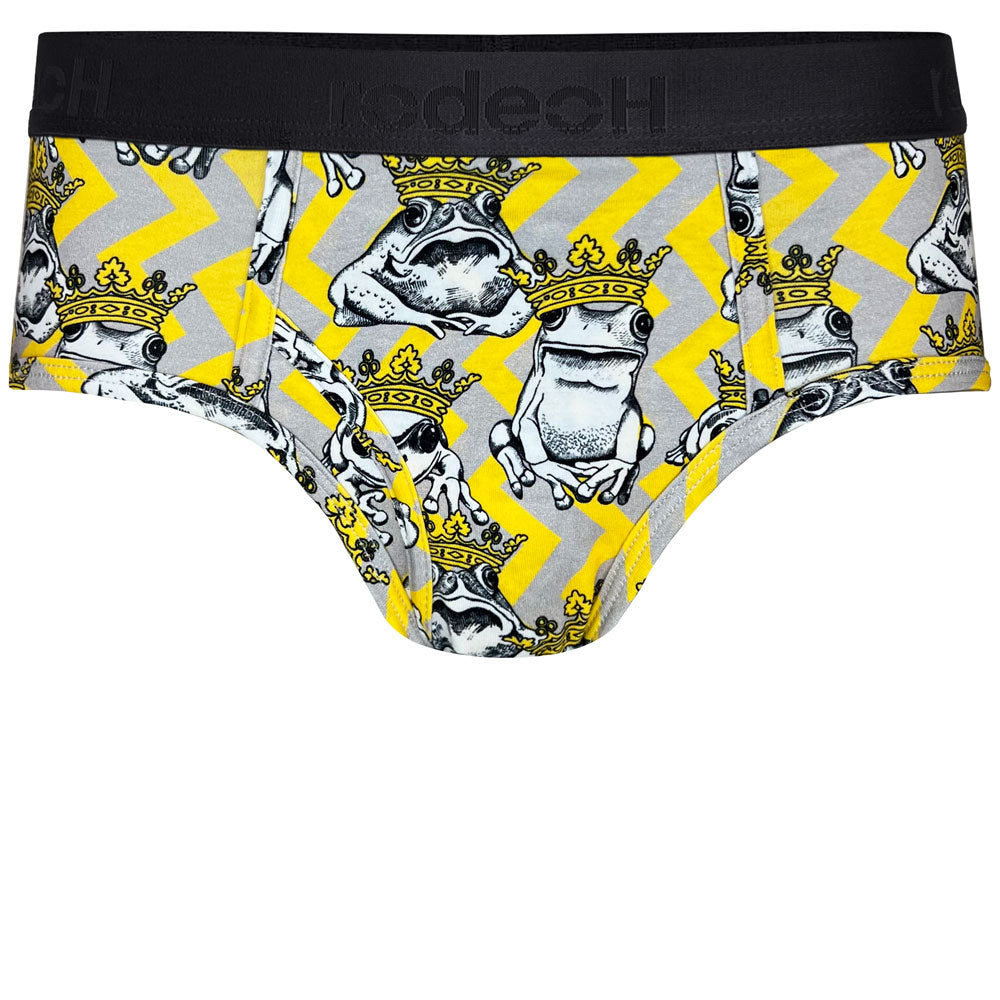 Top Loading Brief Packing Underwear 2 Pack - Frogs & Black - Multipack