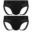 Shift Jock Packer Underwear 2 Pack - Solid Black - Multipack