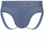 RodeoH Shift Jock packer underwear in slate blue, from the front