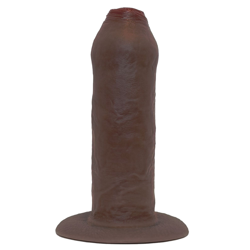 5.5" SoReal Uncut Posable Silicone Dual Density Dildo