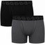 RodeoH Classic Top Loading Packing Boxer Helix 2 pack in Black and Gray