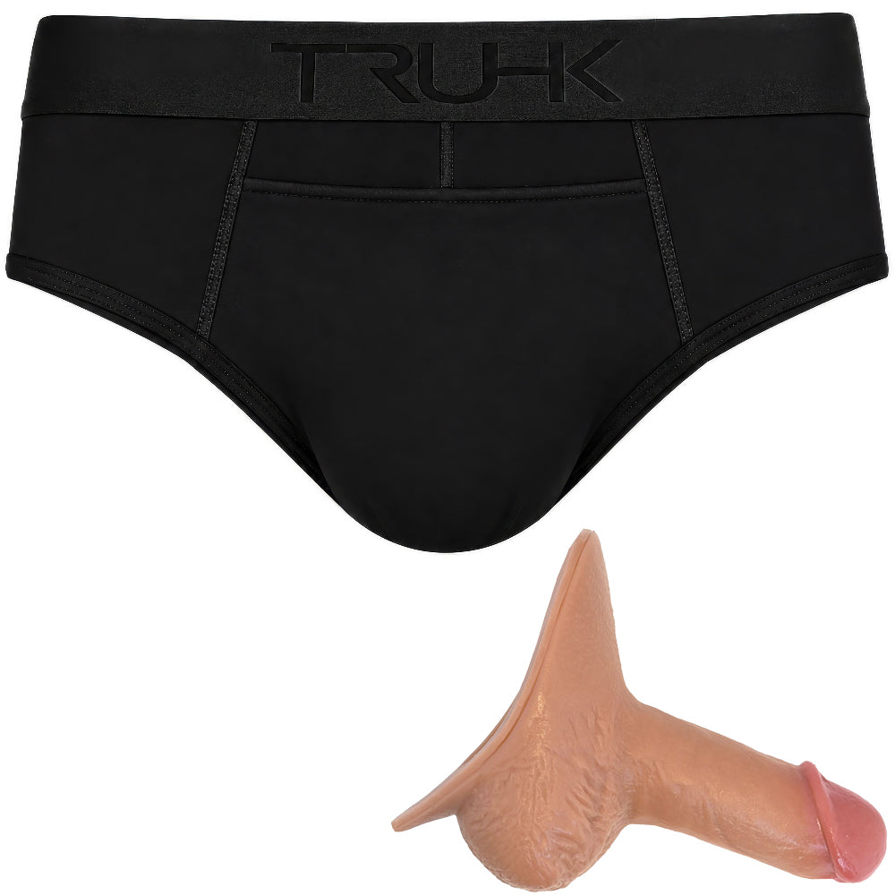 TRUHK Black Brief with SoReal Milo STP in Caramel
