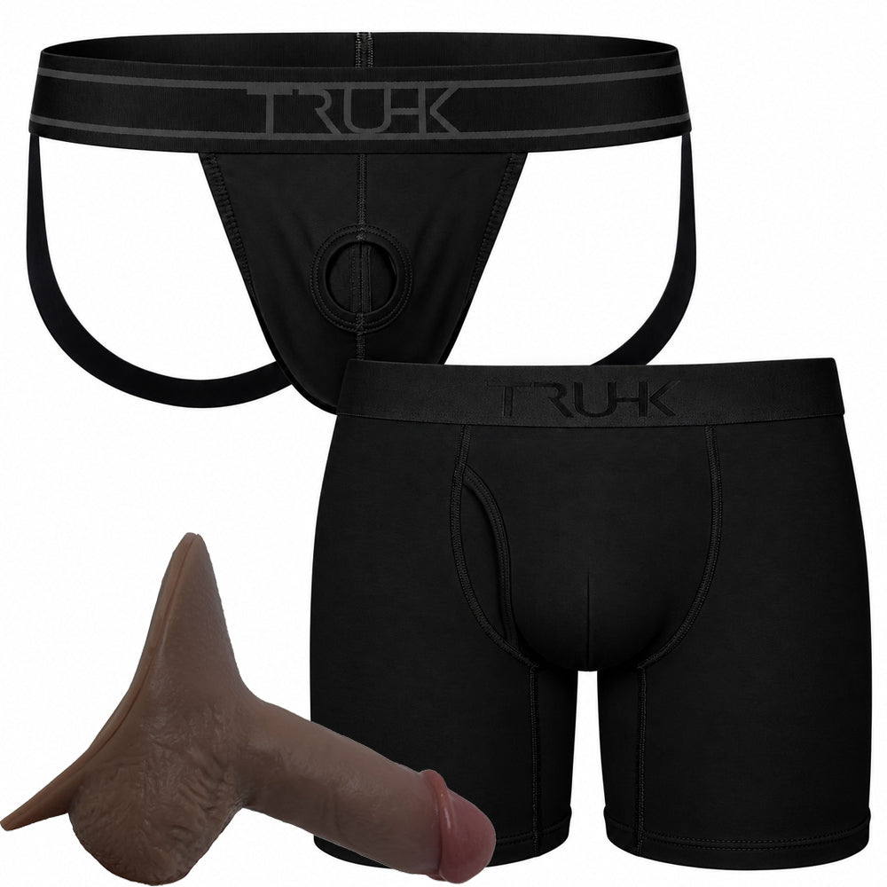TRUHK Black Hybrid Boxer with SoReal Milo STP in Chocolate