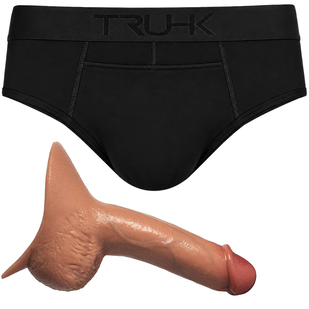 TRUHK Black Brief with SoReal Moby STP in Caramel