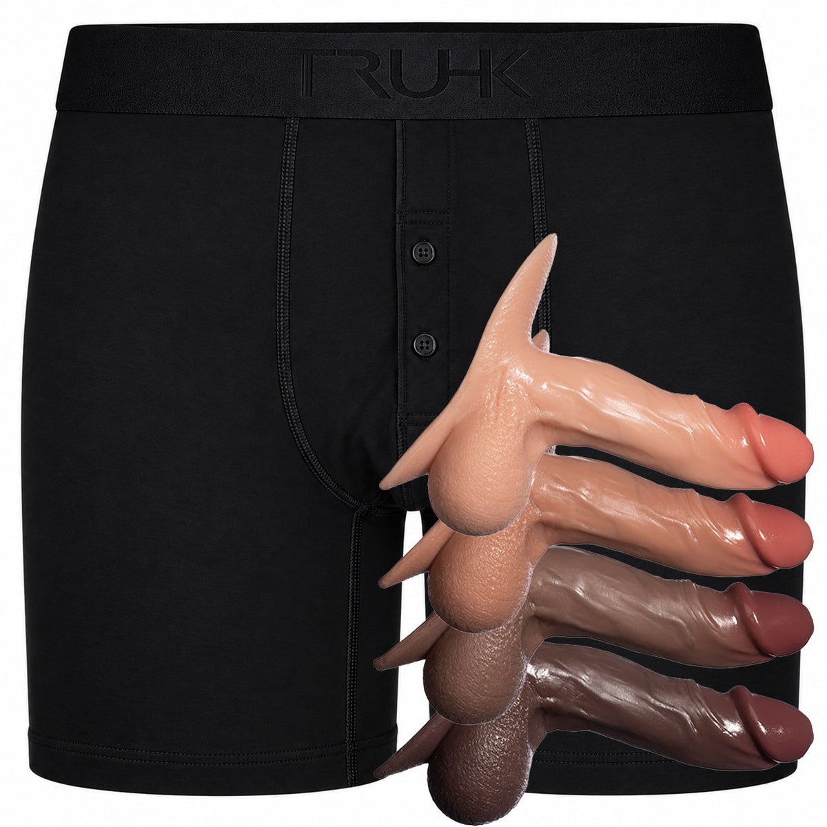 TRUHK Button Fly Boxer and SoReal Ultimate STP package, hero