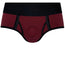 Limited Brief+ - 2" O-Ring - Claret & Black - PLUS SIZE