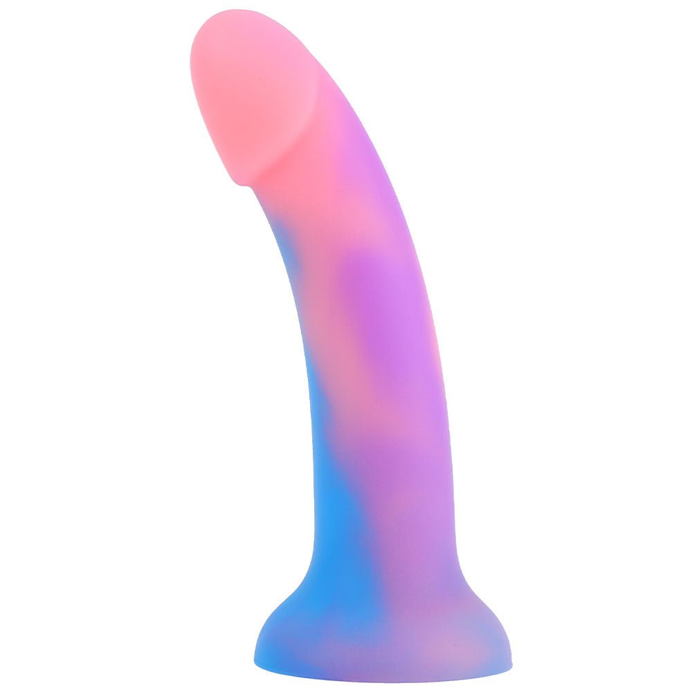 6" Sol Glow in the Dark Silicone Dildo - Dusk - RodeoH