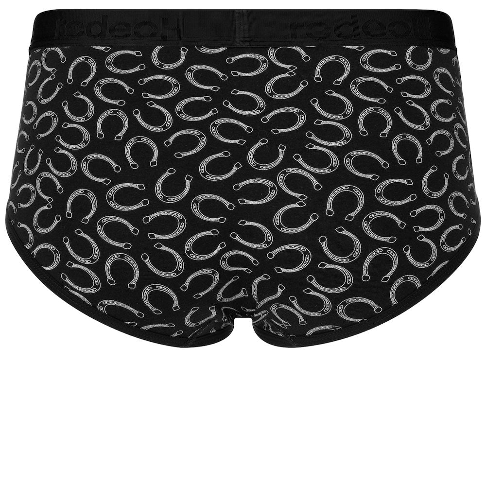 Top Loading Brief Packer Underwear - Lucky Horseshoes